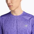 Pánské tričko New Balance Essentials Printed T electric purple 4