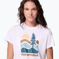 Dámské turistické tričko Columbia Ruby Springs Graphic Fitted white/get hiked 5