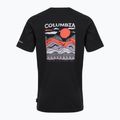 Pánské trekové tričko Columbia Explorers Canyon Back black/peaks and waves 7