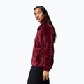 Dámská fleecová bunda Columbia Fire Side II Sherpa Full Zip rich wine 5