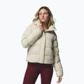 Dámská péřová bunda Columbia Amaze Puff Hooded dark stone