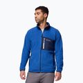 Pánská fleecová mikina Columbia Fast Trek Overlay Full Zip mt blue/coll navy