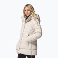 Dámská péřová bunda Columbia Amaze Puff Mid Hooded dark stone 4