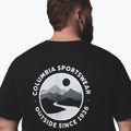Pánské tričko Columbia CSC Outdoor back graphic black/scoped view 6