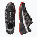 Pánské běžecké boty Salomon Speedcross Peak GTX black/castlerock/cherry tomato 8