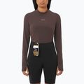 Dámské běžecké tričko Longsleeve Salomon Bliss coffee bean