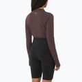 Dámské běžecké tričko Longsleeve Salomon Bliss coffee bean 2