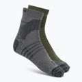 Ponožky Salomon X Ultra Access Quarter 2 pairs excalibur/olive night