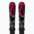 Dětské sjezdové lyže + vázání Salomon QST Jr Black XS + C5 GW black/neon punch 5