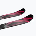 Dětské sjezdové lyže + vázání Salomon QST Jr Black S + C5 GW black/neon punch 6