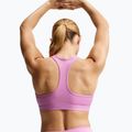 Sportovní podprsenka Nike Swoosh Medium Support light magenta/white 3