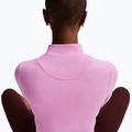 Dámská tréninková mikina Nike Zenvy Dri-Fit Full Zip light magenta/white 4