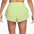 Dámské běžecké šortky Nike Tempo Swoosh Dri-Fit Mid-Rise Brief-Lined light lemon twist/white 2