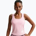 Dámské běžecké tričko Nike Swoosh Run Dri-Fit pink foam/photon dust/white