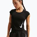 Dámské běžecké tričko Nike Swoosh Run Dri-Fit black/white/white 2