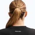 Dámská tréninková mikina Nike Pro Dri-Fit Crew Neck black/metallic silver/white 4