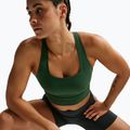 Tréninková podprsenka Nike Zenvy Light Support Longline fir/white 4