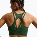 Tréninková podprsenka Nike Zenvy Light Support Longline fir/white 5
