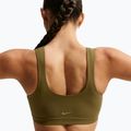 Tréninková podprsenka Nike Zenvy Light-Support Lightly Lined olive flak/white 6
