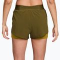 Dámské běžecké šortky Nike Swift Mid-Rise 2in1 Olive Flak/Peat Moss 2