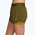 Dámské běžecké šortky Nike Swift Mid-Rise 2in1 Olive Flak/Peat Moss 3