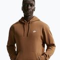 Pánská mikina Nike Club Pullover Hoodie ale brown/ale brown/white 4