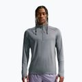 Pánská běžecká mikina Nike Miler Dri-Fit UV 1/2 Zip smoke grey