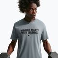Pánské tréninkové tričko Nike Dri-Fit Winning smoke grey/black/black 3