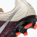 Dětské kopačky Nike United Jr. Tiempo Maestro Academy MG fossil/burgundy crush/metallic silver 9