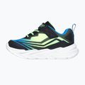 Dětské boty SKECHERS Flex-Glow Ultra black/blue/lime 11