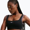 Tréninková podprsenka Nike One Light Support black/thunder grey/white 4