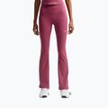 Dámské legíny Nike One High Waisted Flared pink smoke/white