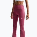 Dámské legíny Nike One High Waisted Flared pink smoke/white 3