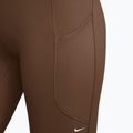 Dámské tréninkové legíny Nike One High-Waisted 7/8 cacao wow/white 3