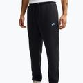 Pánské kalhoty Nike Club Cuffed Brushed black/black/football blue 3