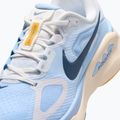 Dámské běžecké boty Nike Structure Plus white/aluminum/sundial/mystic navy 8