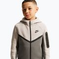 Dětská mikina Nike Sportswear Tech Fleece moon particle/cave stone/black/black 8