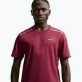 Pánské běžecké tričko Nike Miler Dri-Fit UV tough red/mystic dates 4