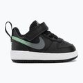 Dětské boty do vody Nike Court Borough Low black/smoke grey/white/illusion green 2
