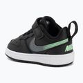 Dětské boty do vody Nike Court Borough Low black/smoke grey/white/illusion green 3