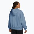 Dámská mikina Nike Studio Fleece Medium Weight Oversized Full Zip work blue/sail 2