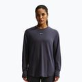 Dámské tréninkové tričko Longsleeve Nike One Relaxed Dri-Fit gridiron/white