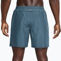Pánské běžecké šortky Nike Miler Dri-Fit 2in1 7" smokey blue/cerulean 2