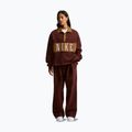 Dámská mikina Nike Studio Fleece Medium Weight mystic dates/light british tan/sail 2