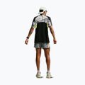 Pánské běžecké tričko Nike Dri-FIT Printed SS smoke grey/black/light lemon twist 3