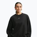 Dámská mikina Nike Studio Fleece Medium Weight total black/sail