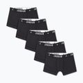 Pánské boxerky Nike Jordan Cotton Trunk 5pk Černé