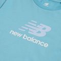 Dětské tričko New Balance Jersey Stacked Logo Tee taffy blue 3