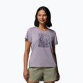 Dámské tričko Columbia Parsons Point Scoop Tee lavender pearl heather/canopy view