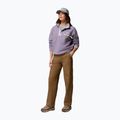 Dámská fleecová mikina Columbia Helvetia II Cropped Half Snap Fleece shale purple/lavender haze/citron haz 2